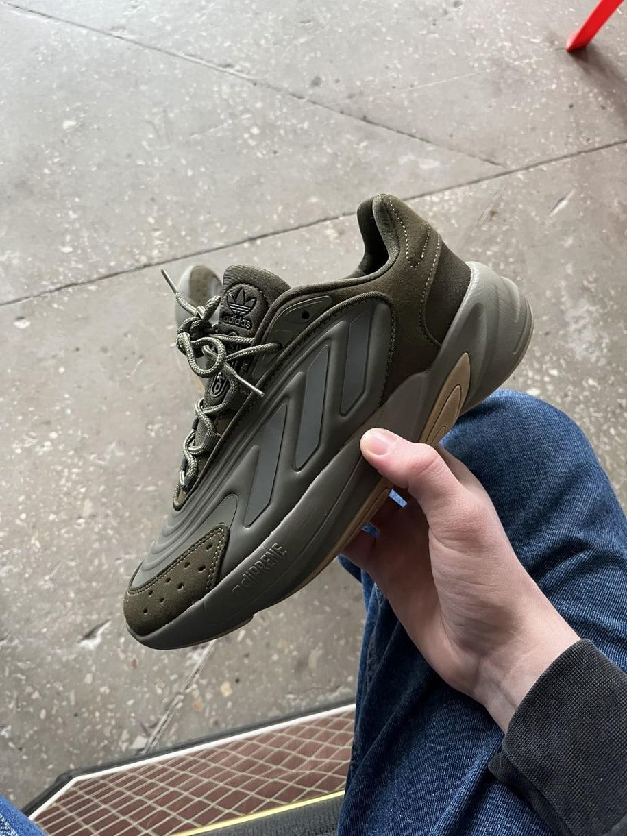 Кросівки Adidas Ozelia Khaki 2558 фото