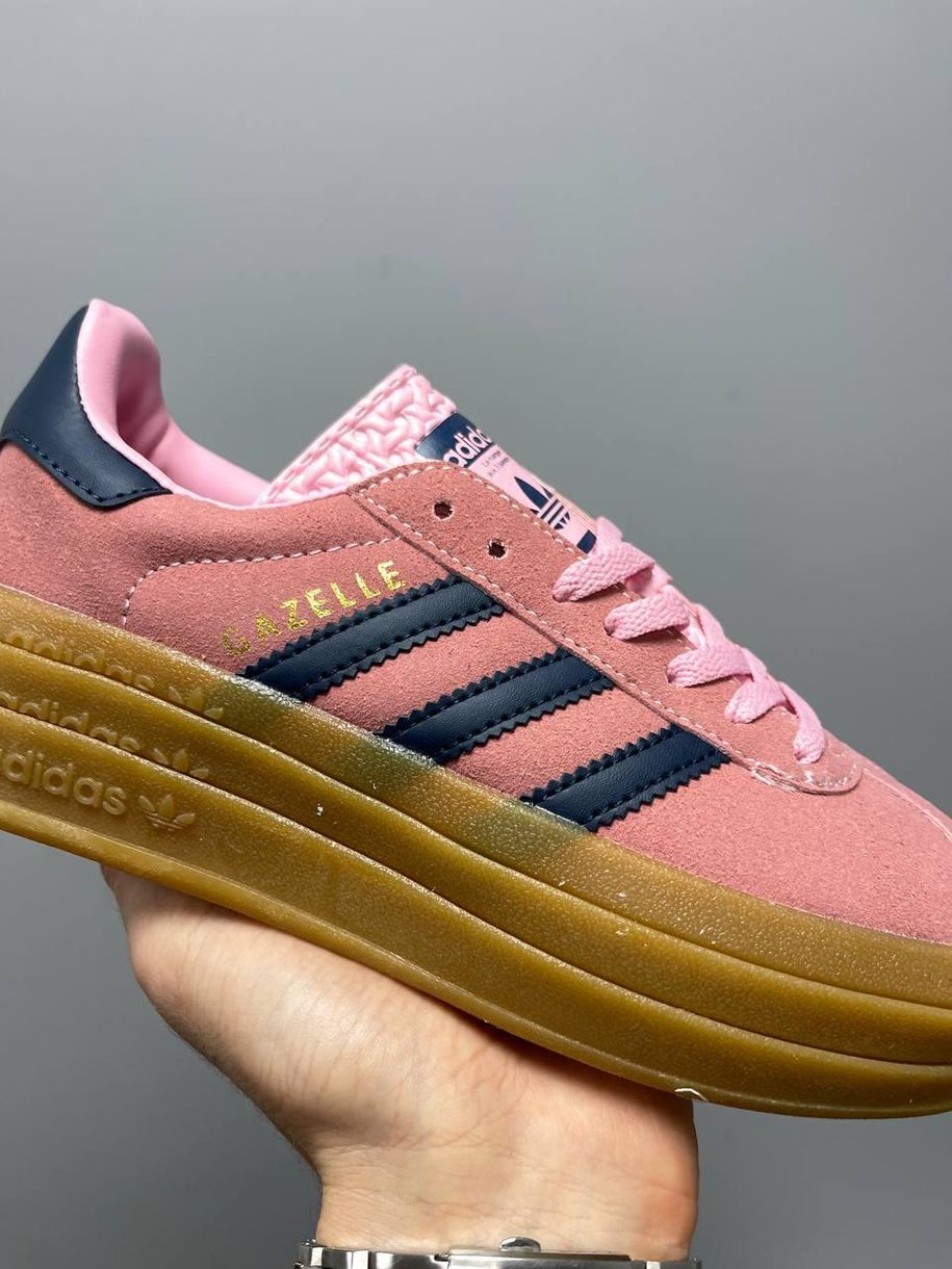 Кеды Adidas Gazelle Bold Pink Glow 2477 фото