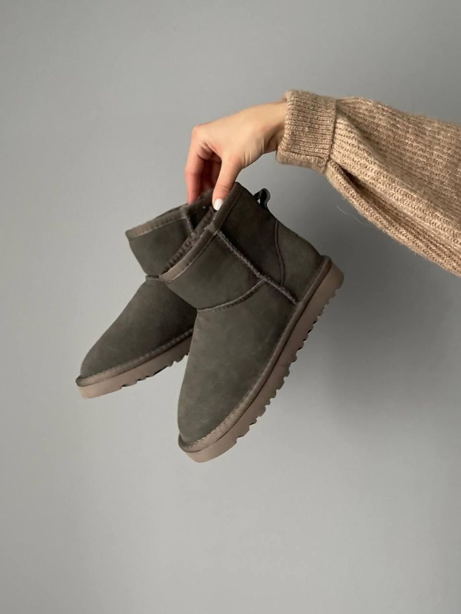 Зимние сапоги UGG Classic Mini Grey 2.0, 37