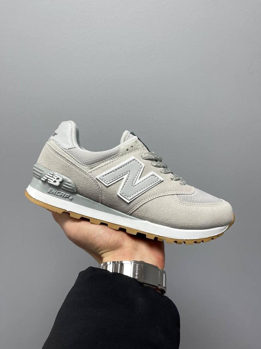 Кроссовки New Balance 574 Light Grey v2 1040 фото