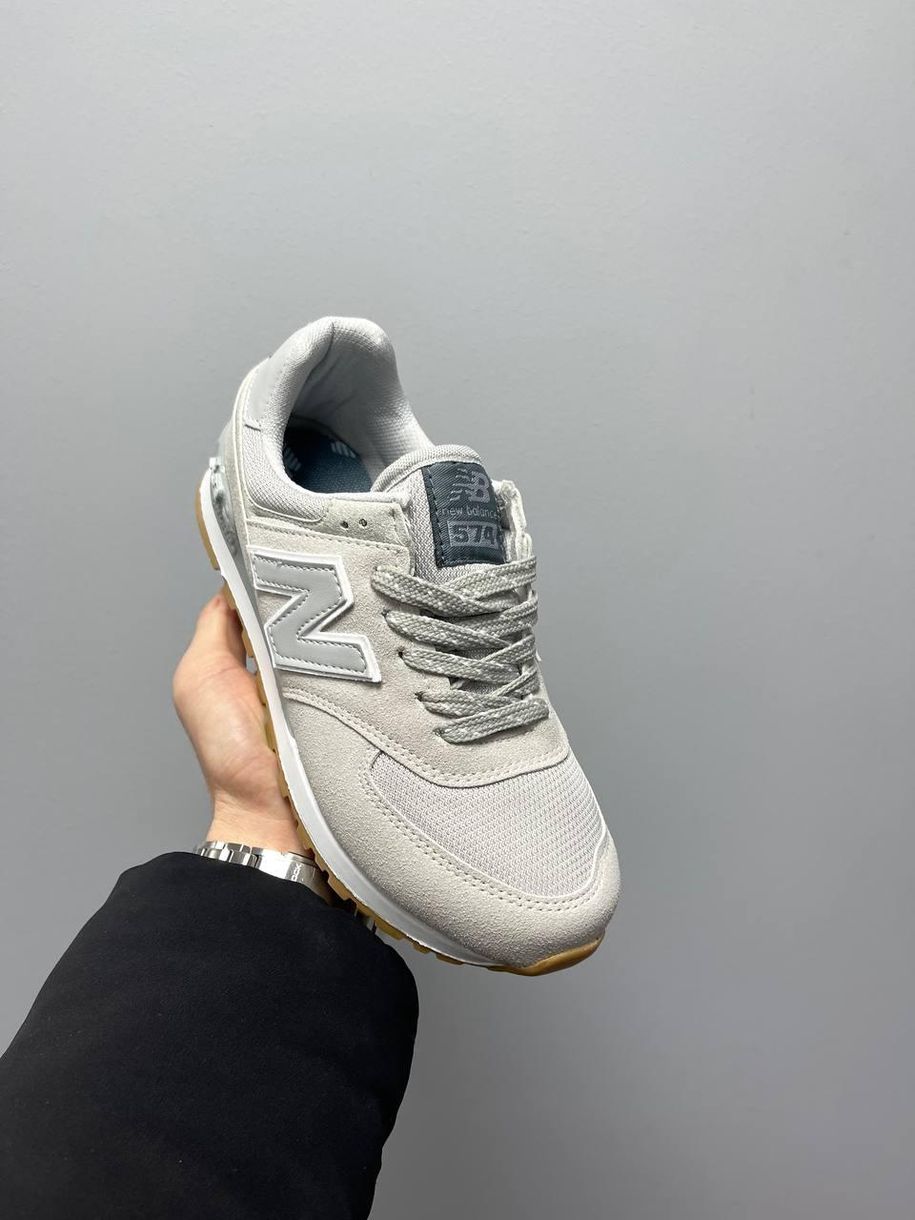 Кроссовки New Balance 574 Light Grey v2 1040 фото