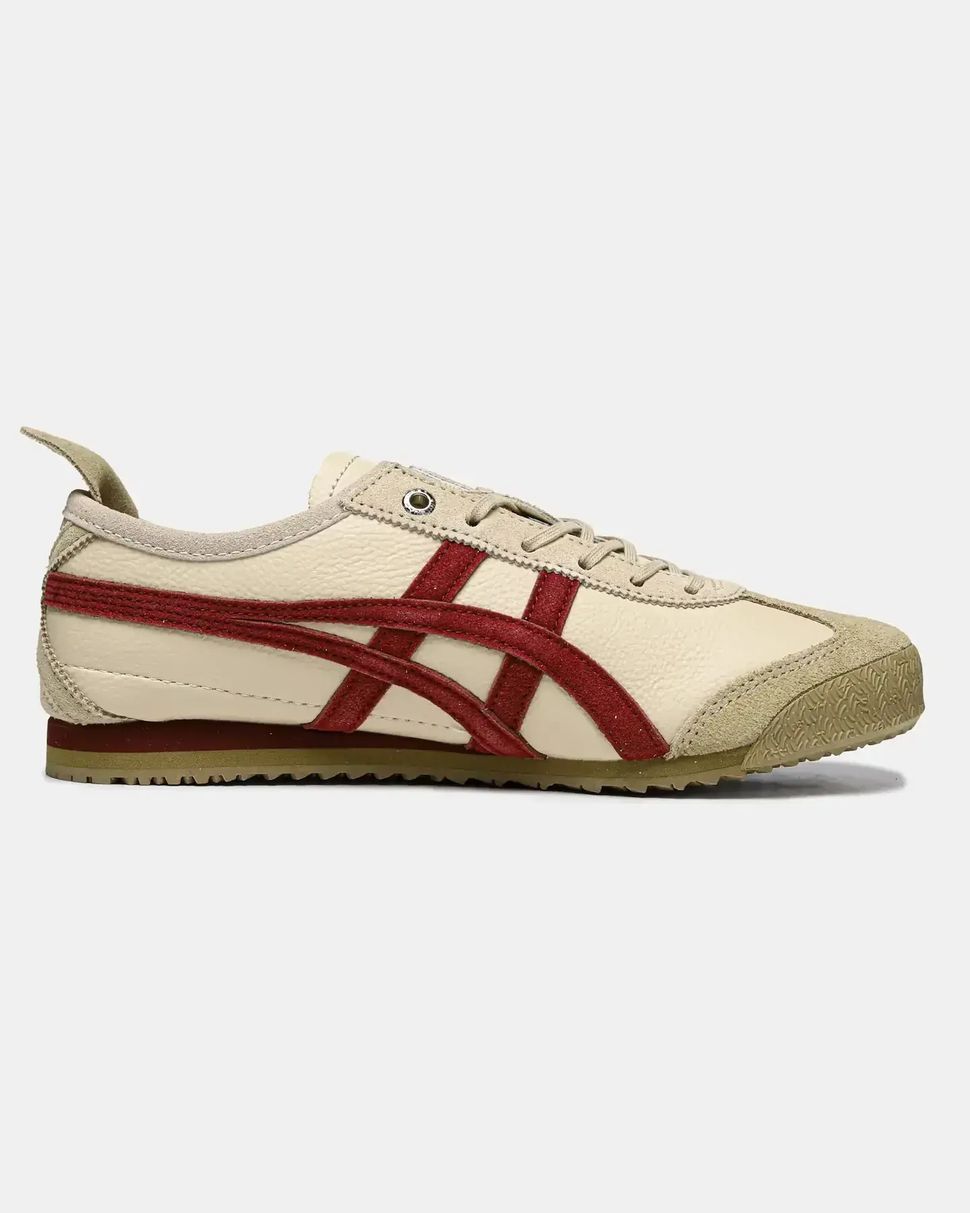 Onitsuka Tiger Mexico 66 Beige Red Suede