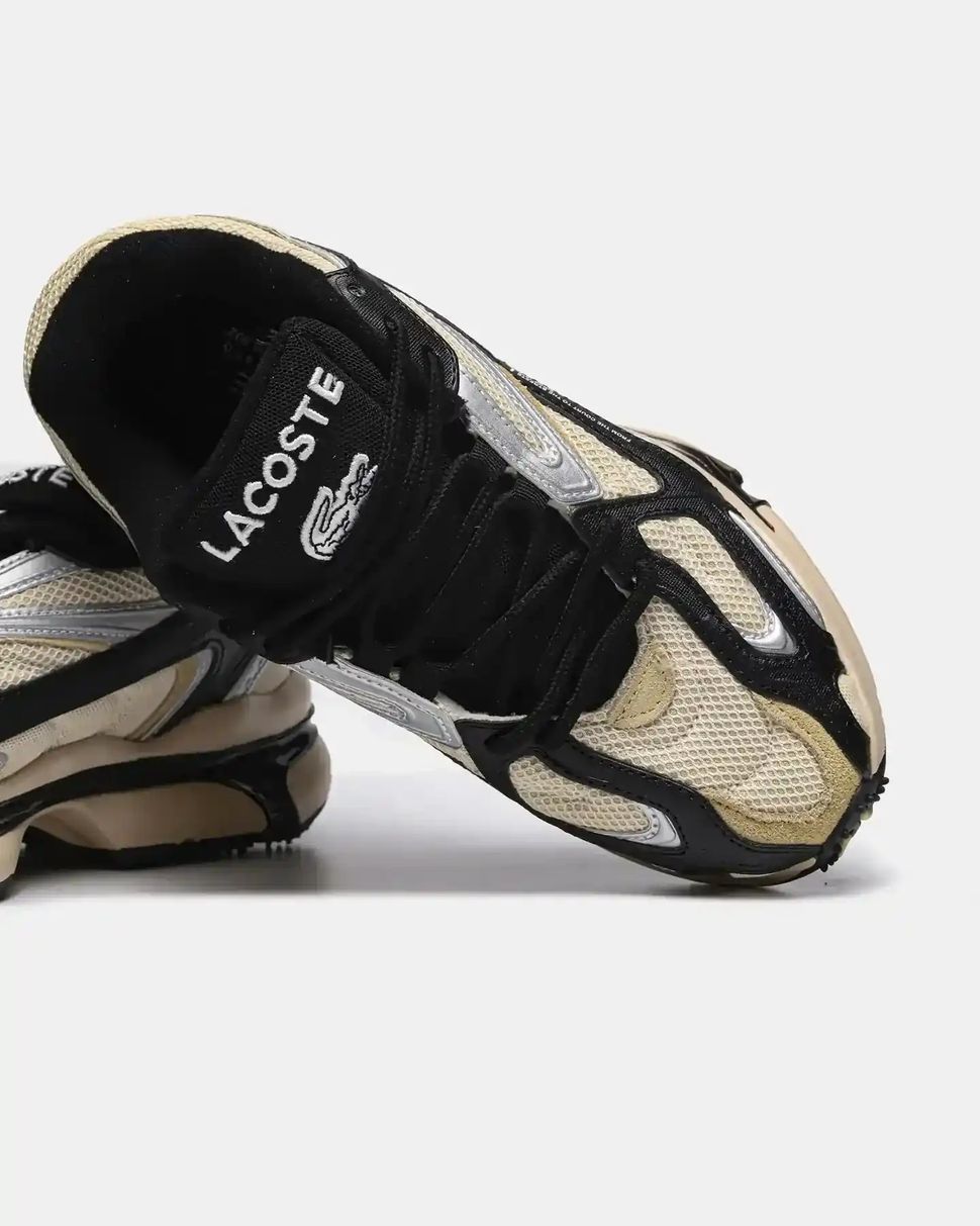 Lacoste L003 Neo Beige Black Silver