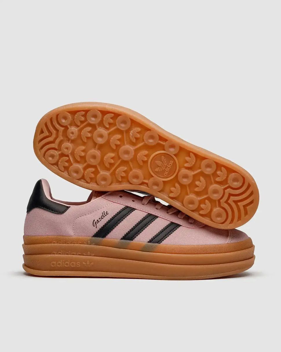 Adidas Gazelle Bold Pink Black Gum, 39