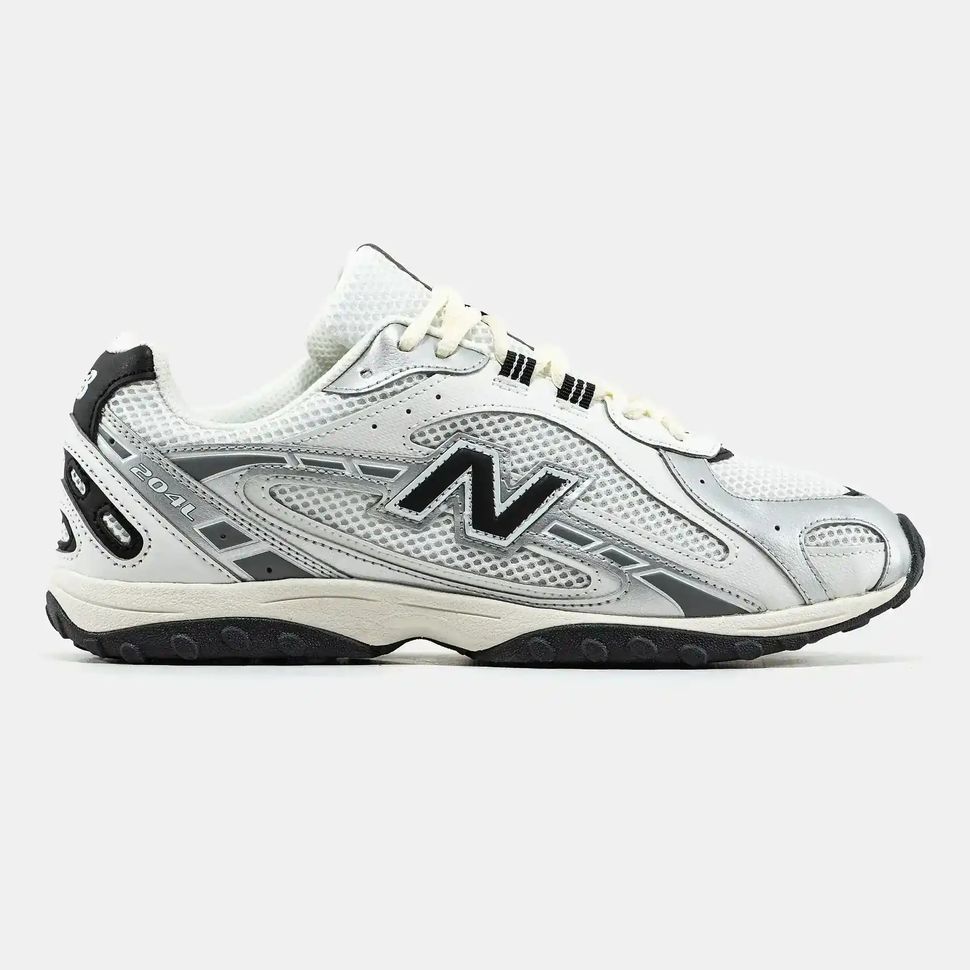 New Balance 204L White Silver Black, 36