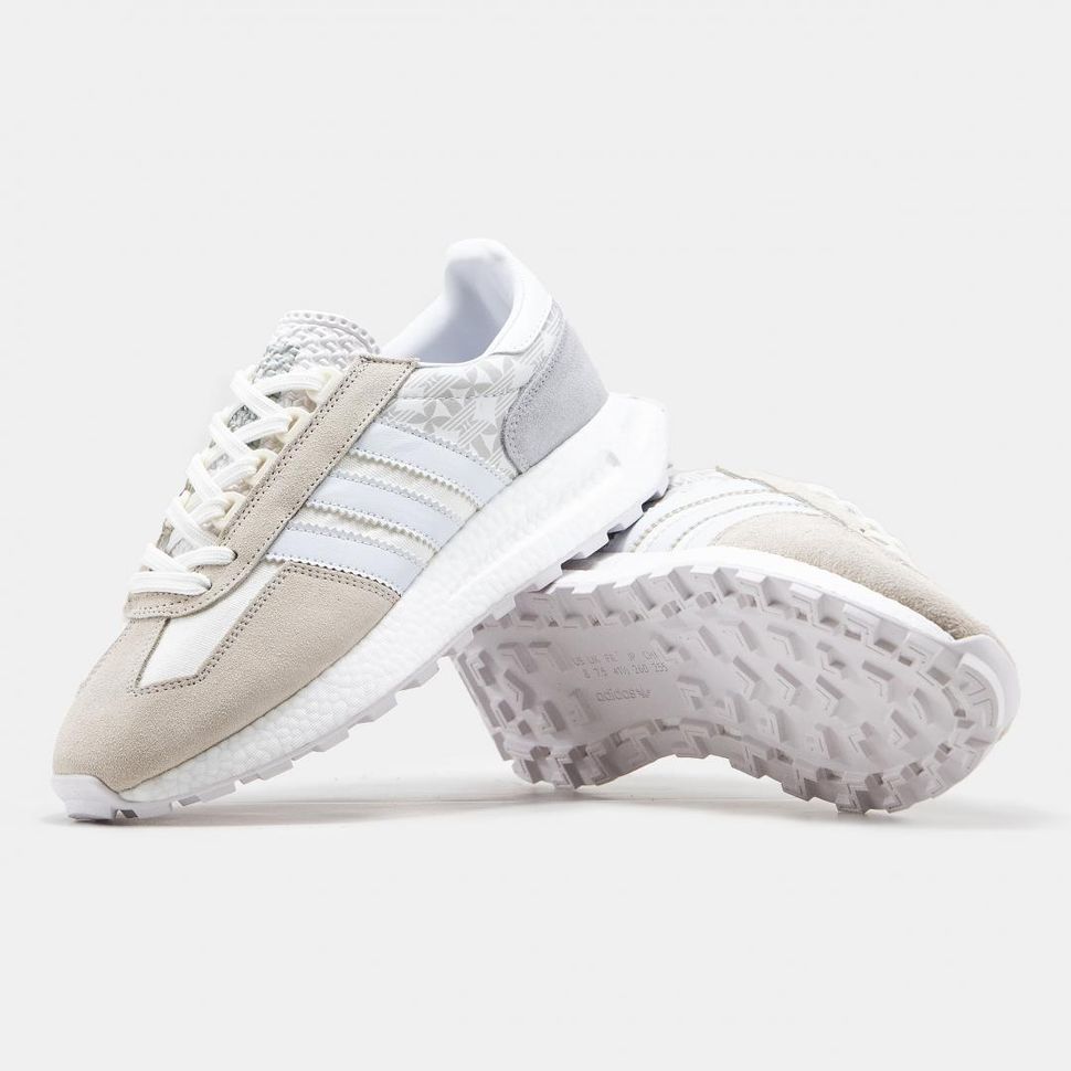 Кроссовки Adidas Retropy E5 Beige White 10330 фото