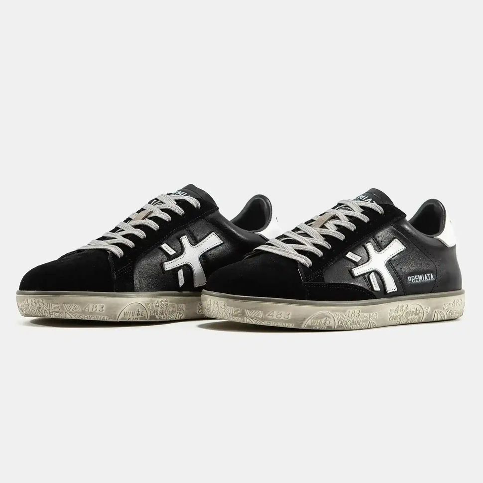 Premiata Steven Black White, 44
