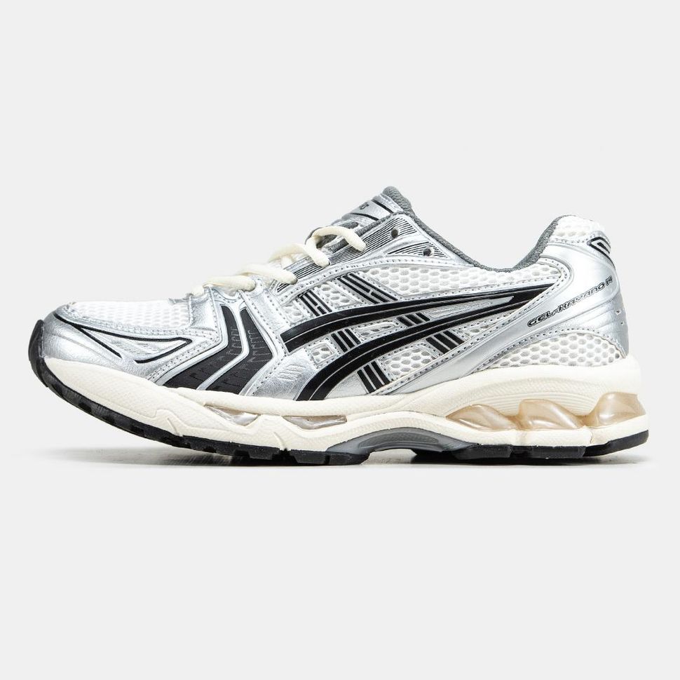 Кроссовки Asics Gel-Kayano 14 White Silver Black, 37