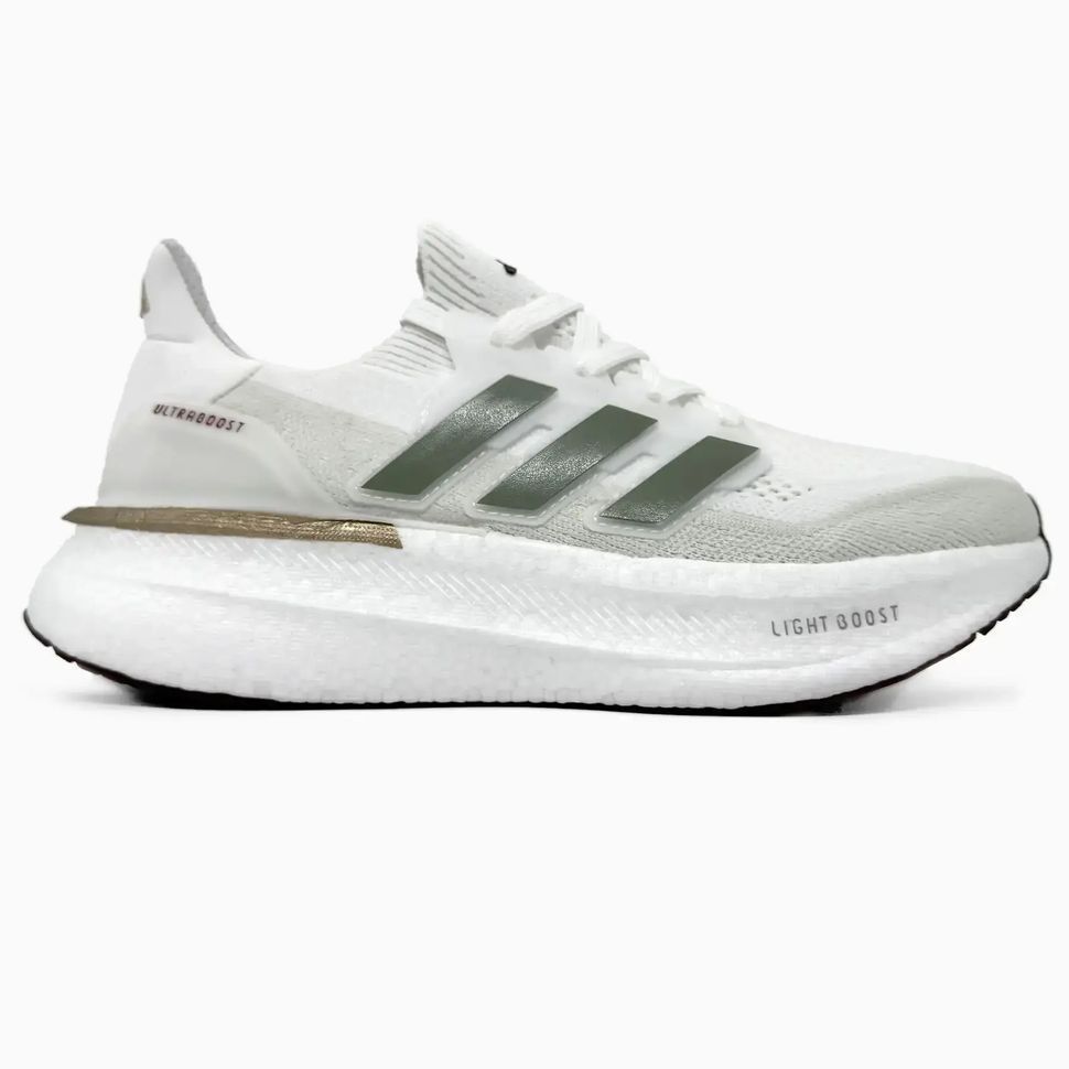 Adidas Ultraboost Light 5X White Green Gold