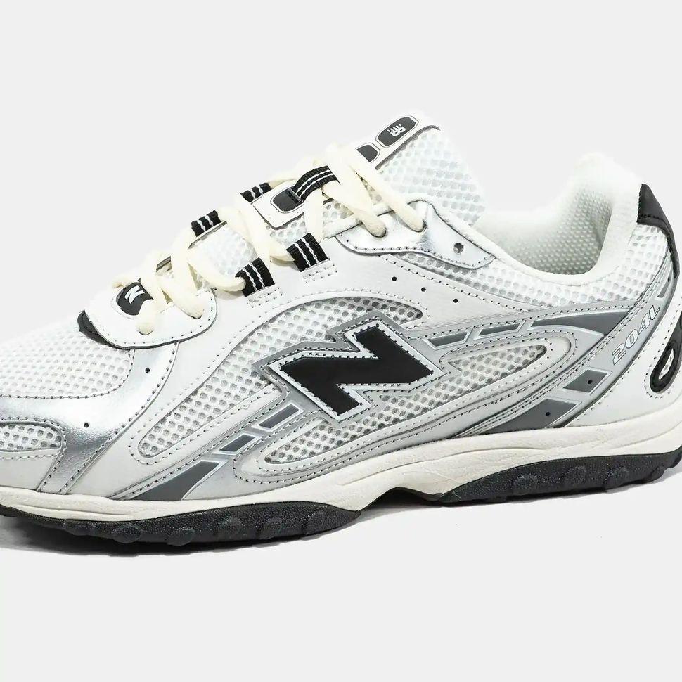 New Balance 204L White Silver Black, 36