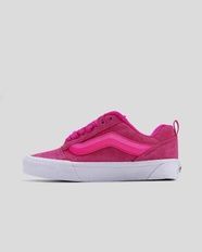 Vans Knu Skool Hot Pink White