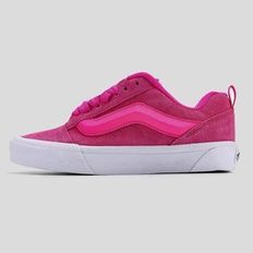 Vans Knu Skool Hot Pink White