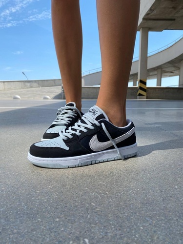 Кросівки Nike Nike SB Dunk Low Black Grey 1 1432 фото