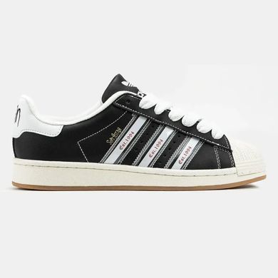 Adidas Superstar x KoЯn Black White Gum