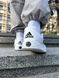 Кроссовки Adidas Adimatic White Black Grey 9284 фото 3