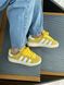 Кроссовки Adidas Campus Yellow 9413 фото 4