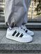 Кросівки Adidas Adimatic White Black Grey 9284 фото 1