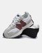 New Balance 327 White Grey Burgundy