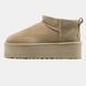UGG Classic Ultra Mini Extra Platform Sand, 38