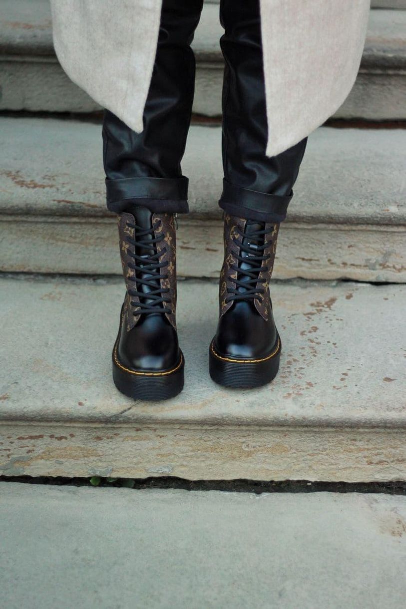 Черевики Dr. Martens JADON Louis Vuitton Premium 4330 фото