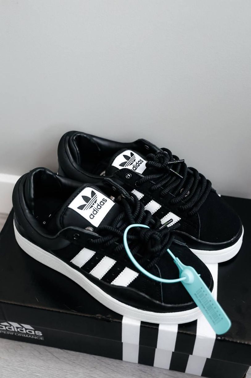 Кросівки Adidas Campus x Bad Bunny Black White V2 10703 фото