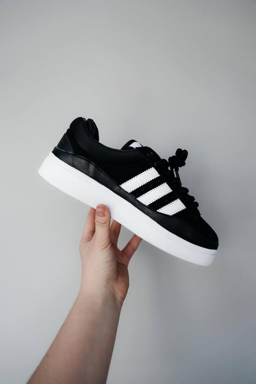 Кросівки Adidas Campus x Bad Bunny Black White V2 10703 фото