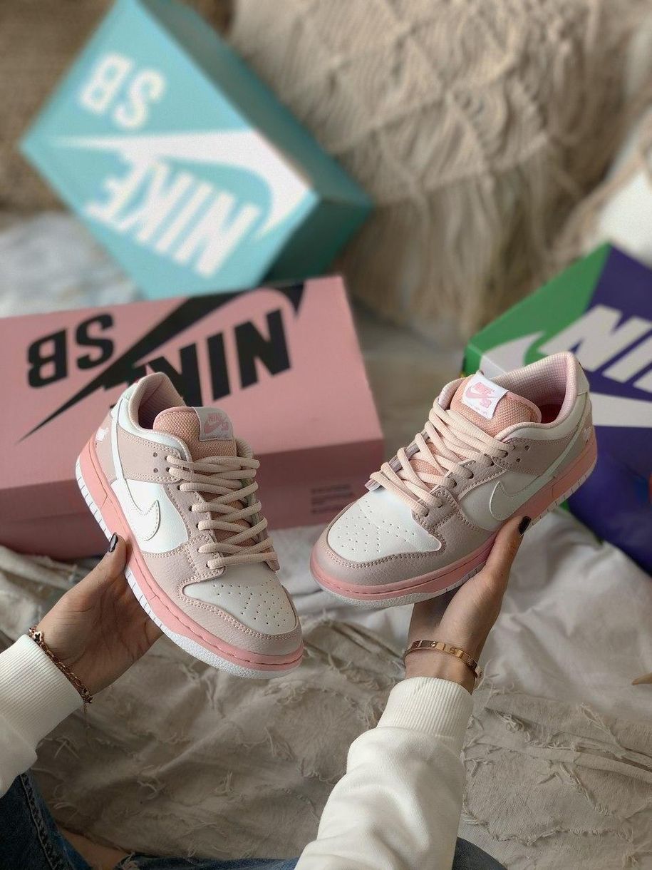 Кросівки Nike SB Dunk Low Pink Bird 1434 фото