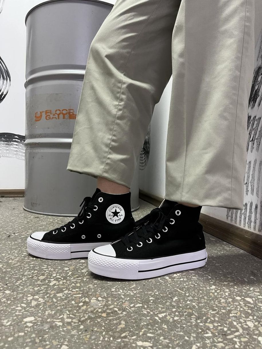 Кеды Converse Lift Hight Black 4906 фото