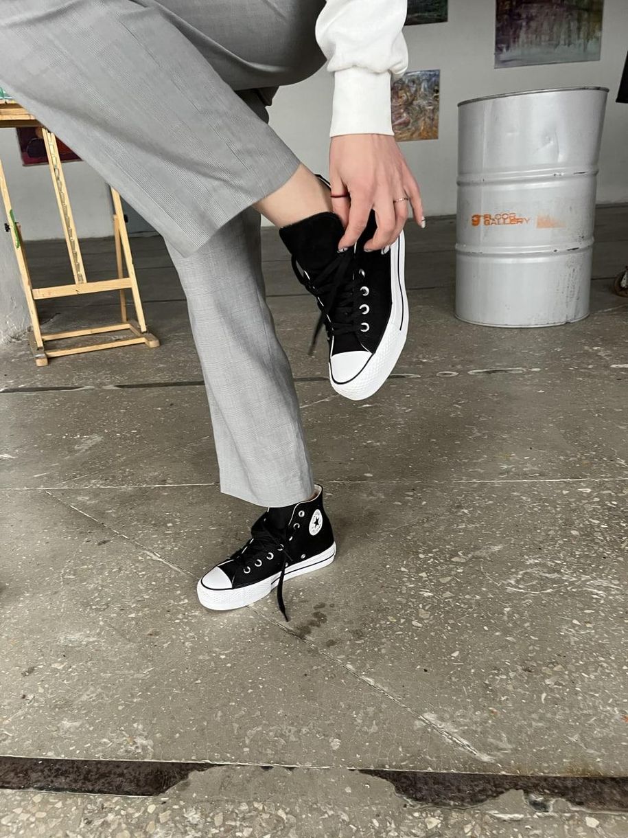 Кеды Converse Lift Hight Black 4906 фото