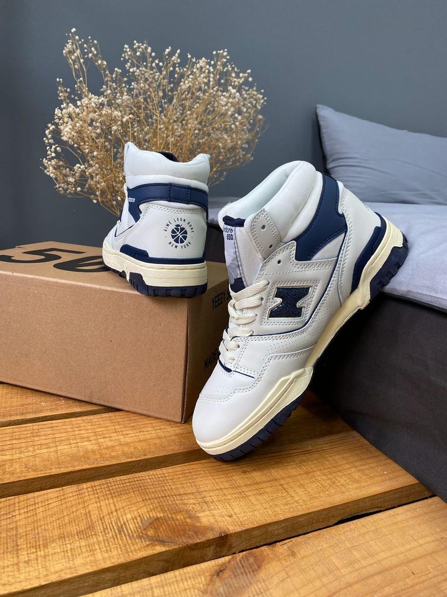 Кроссовки New Balance 650 Hight Blue Navy 8448 фото