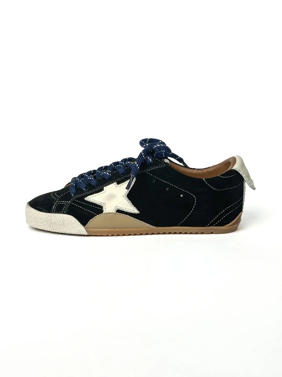 Golden Goose True-Star Black White, 36