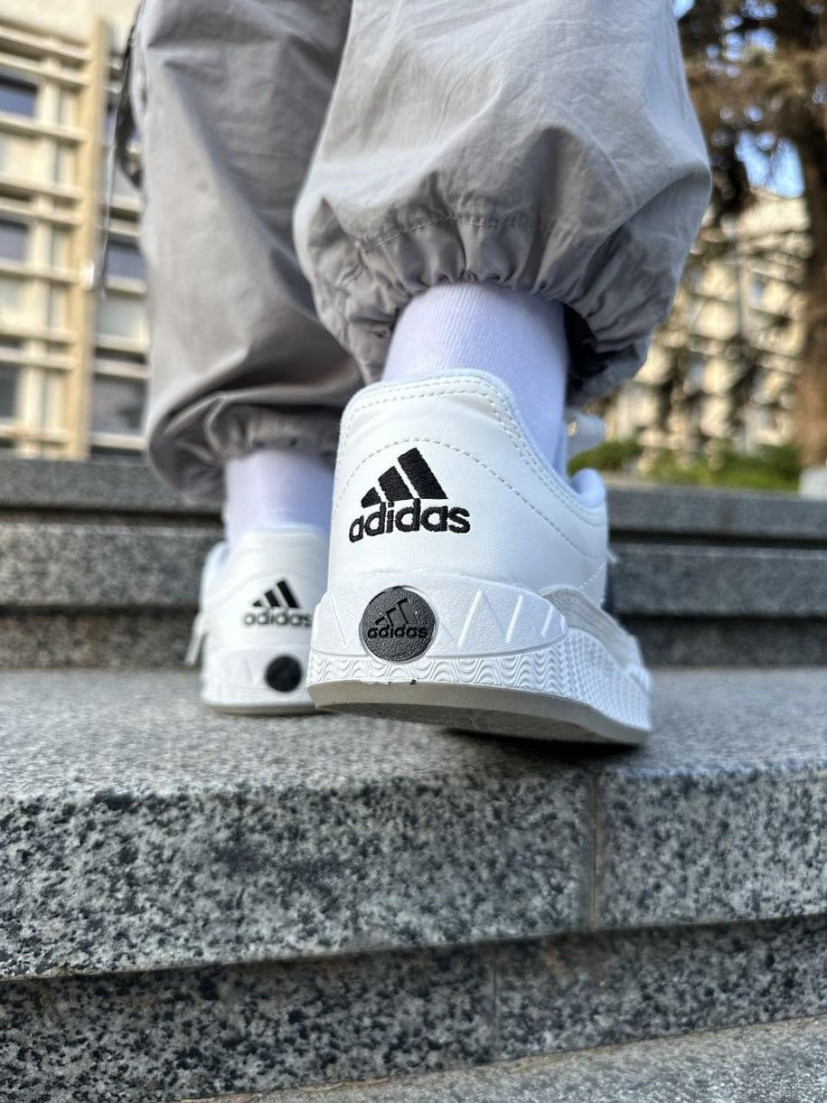 Кросівки Adidas Adimatic White Black Grey 9284 фото