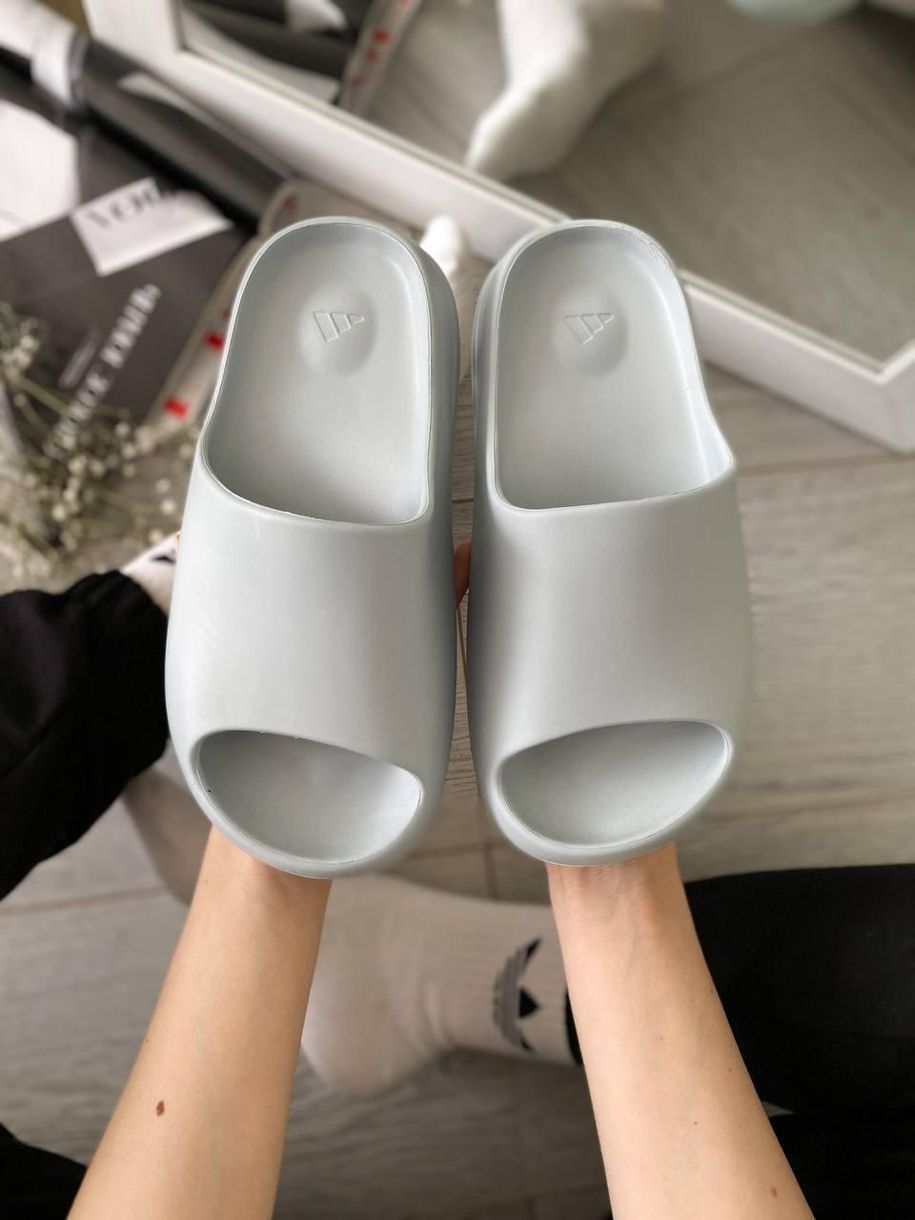 Шлепанцы Adidas Yeezy Slide Grey 7731 фото