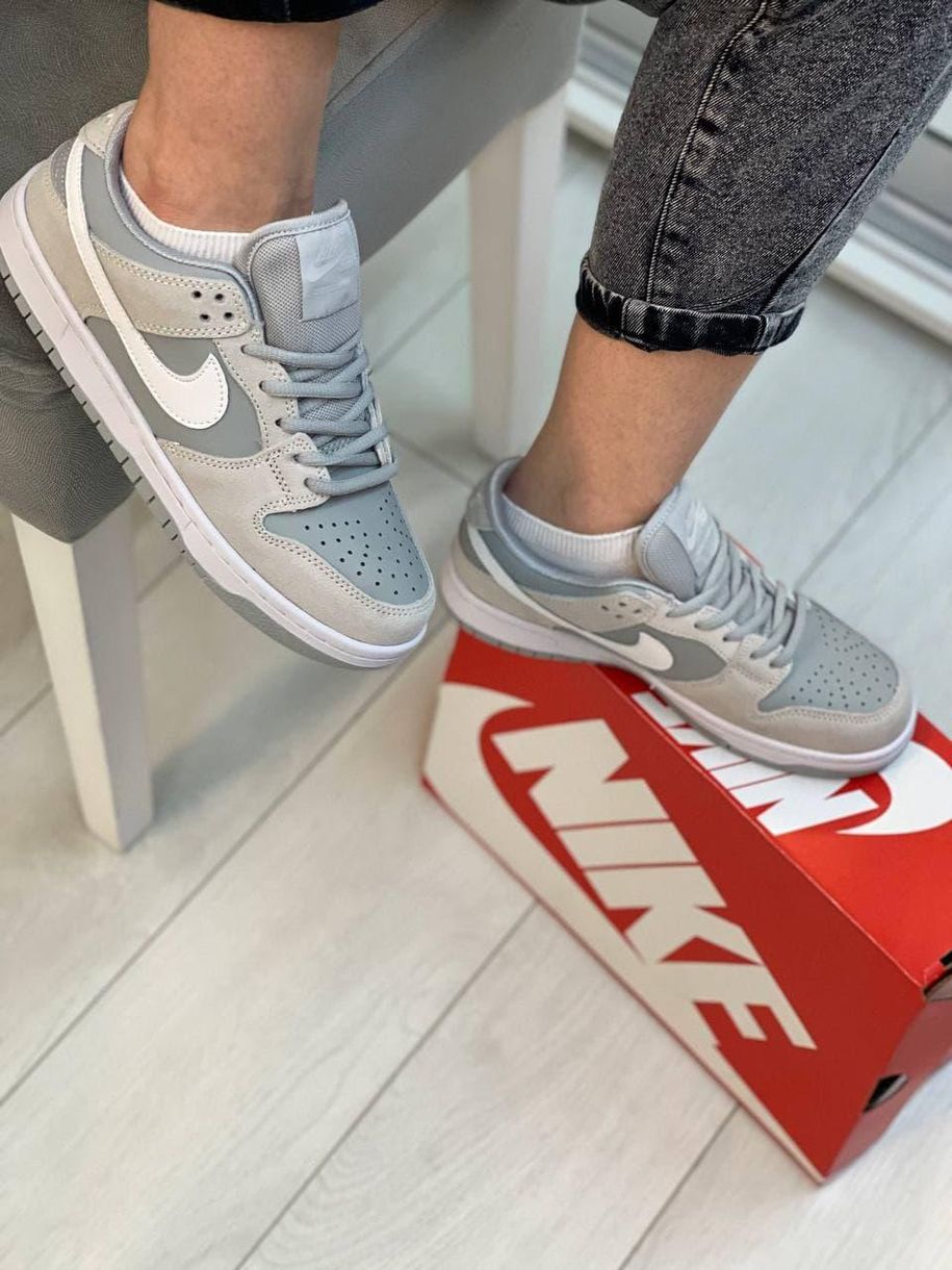 Кроссовки Nike Dunk Disrupt Grey White 6107 фото