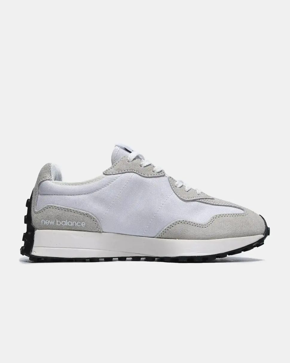 New Balance 327 White Grey Burgundy