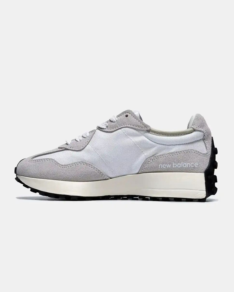 New Balance 327 White Grey Burgundy