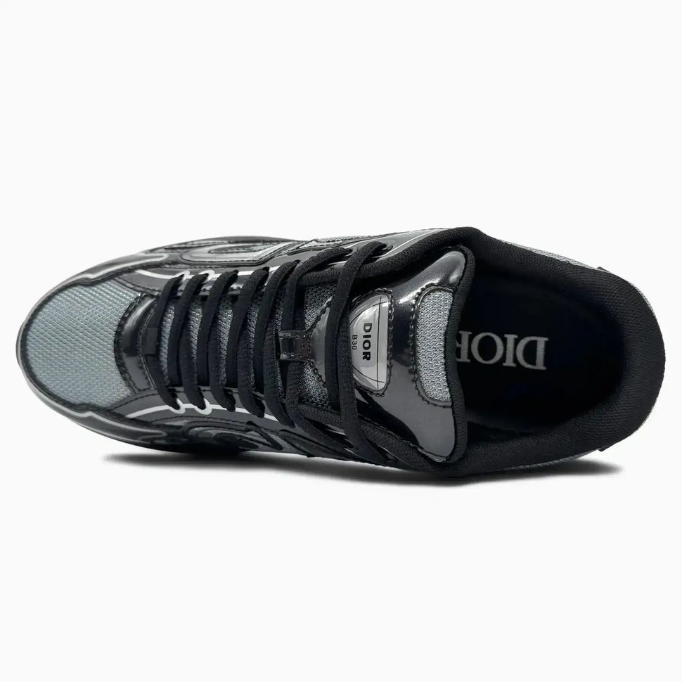 Dior B30 Grey Black Technical Mesh, 40