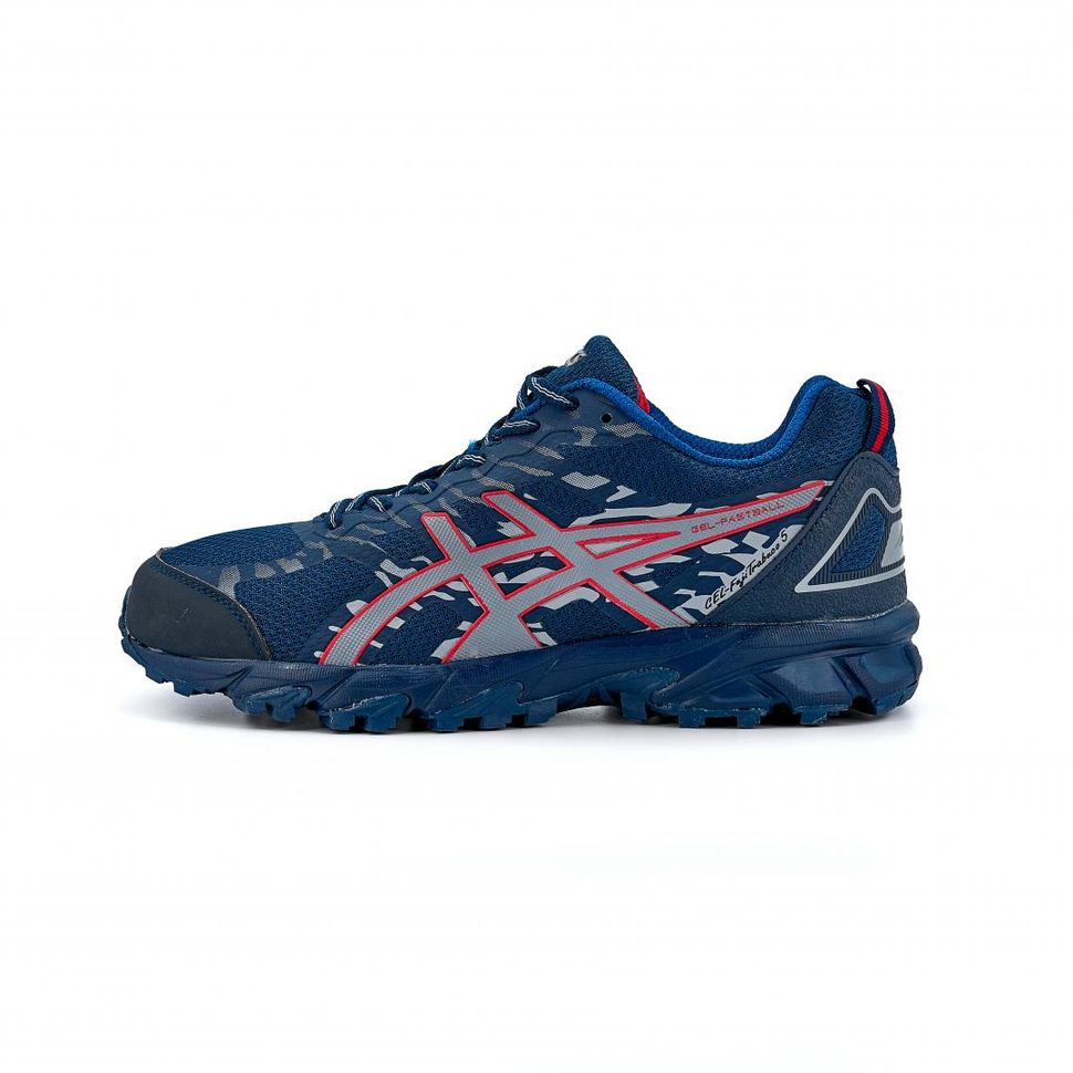 Кроссовки синие Asics Gel FujiTrabuco 5 10405 фото