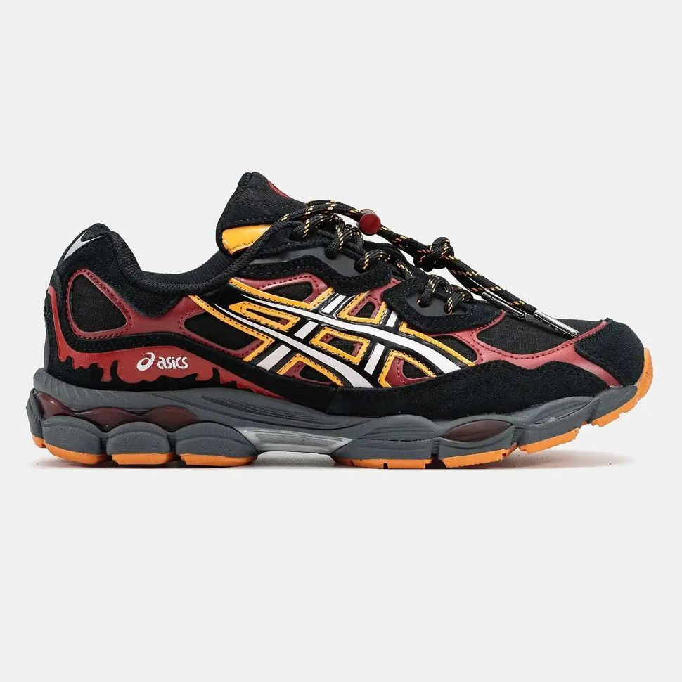 Asics Gel-NYC Black Red Orange Naruto Shippuden