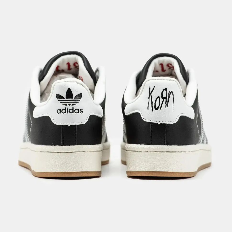 Adidas Superstar x KoЯn Black White Gum