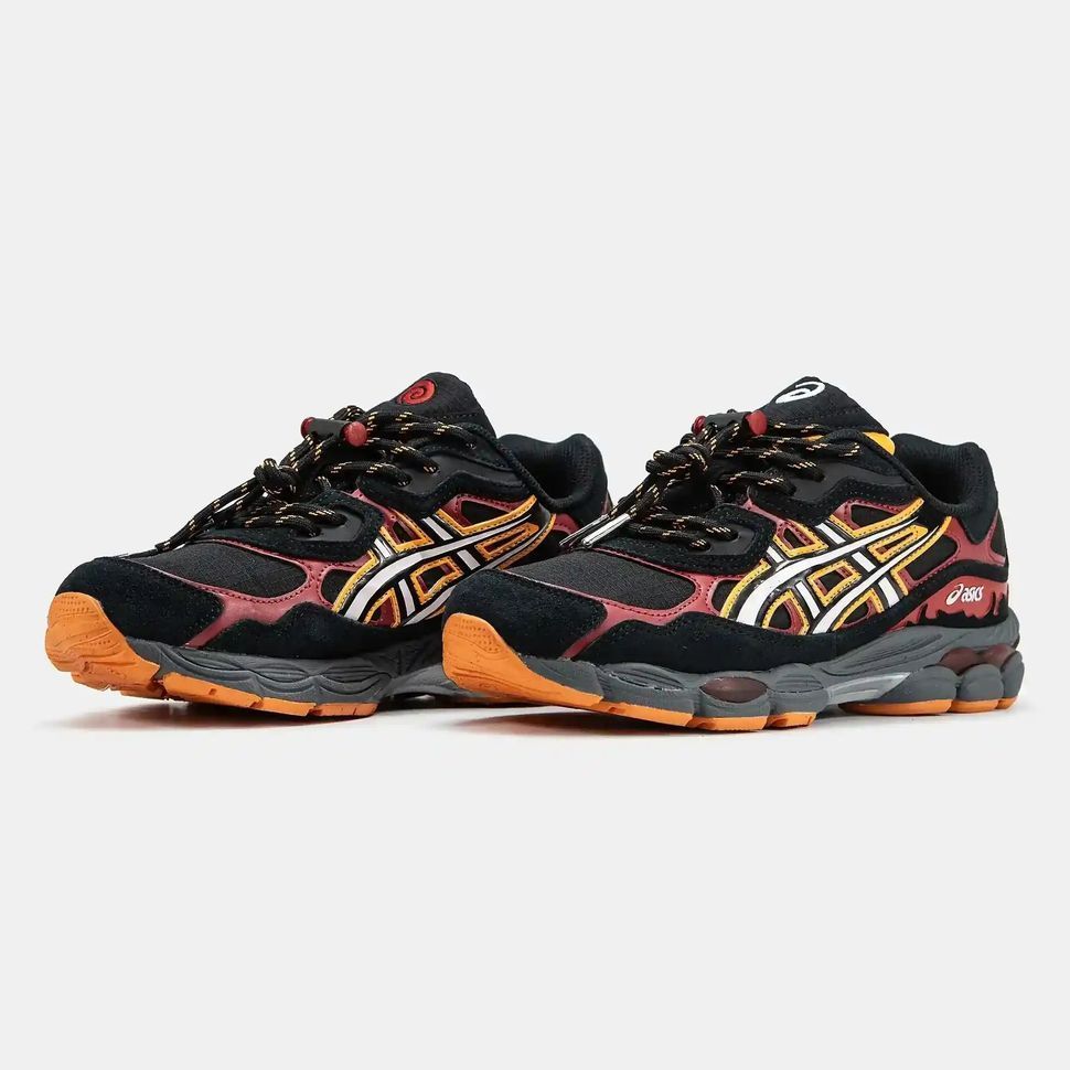 Asics Gel-NYC Black Red Orange Naruto Shippuden