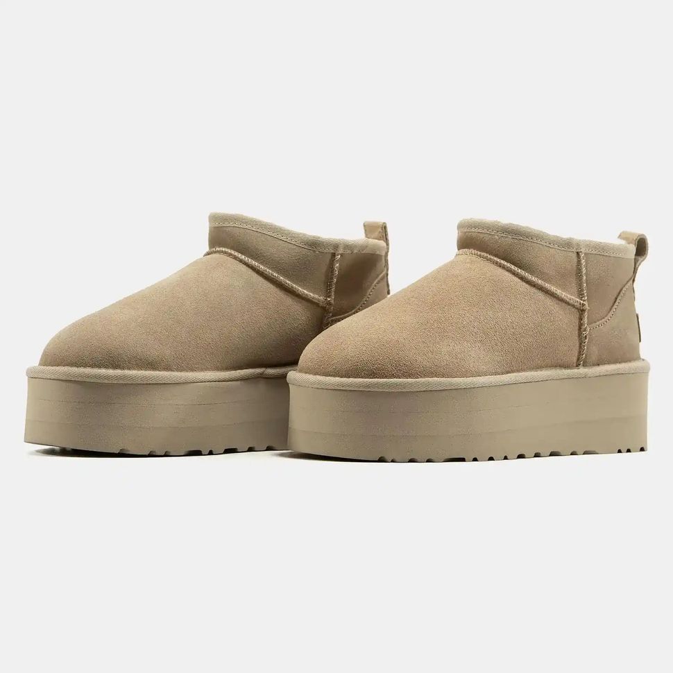 UGG Classic Ultra Mini Extra Platform Sand, 38