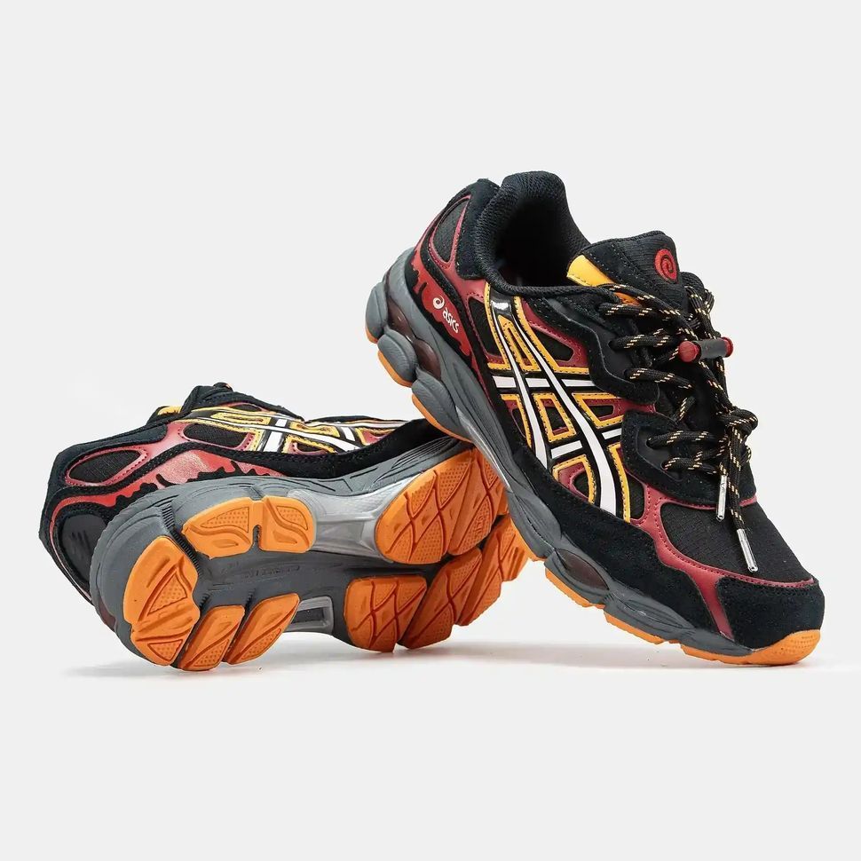 Asics Gel-NYC Black Red Orange Naruto Shippuden