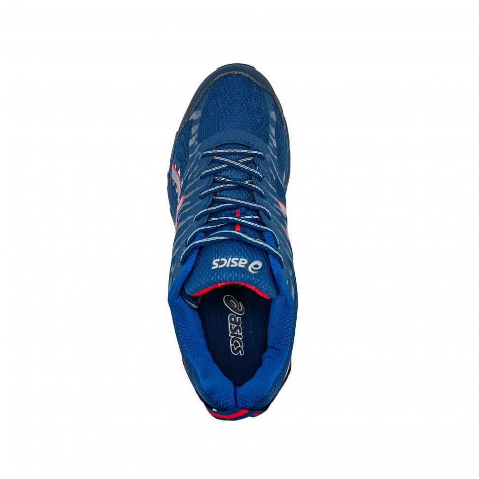 Кроссовки синие Asics Gel FujiTrabuco 5 10405 фото