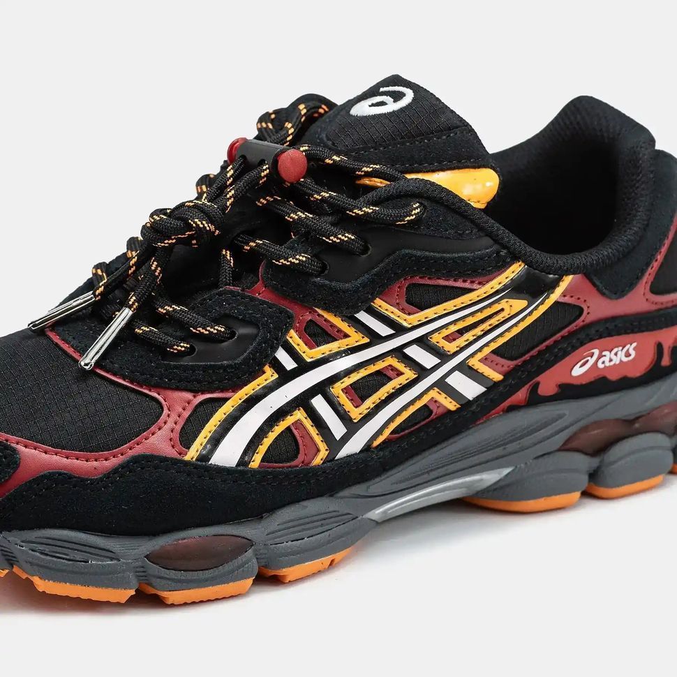 Asics Gel-NYC Black Red Orange Naruto Shippuden