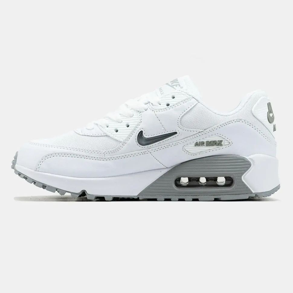 Nike Air Max 90 White Grey Black, 43
