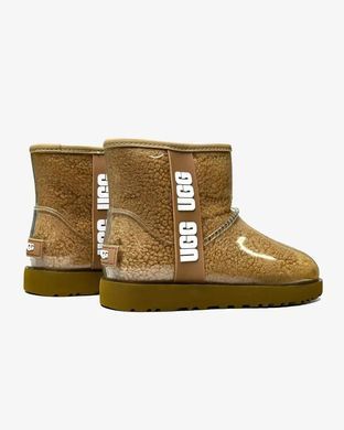 UGG Classic Clear Mini Chestnut Fleece, 37