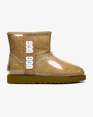 UGG Classic Clear Mini Chestnut Fleece, 37