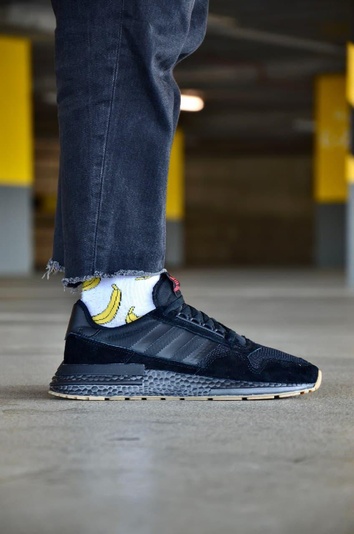 Кросівки Adidas ZX 500 RM Black 3222 фото