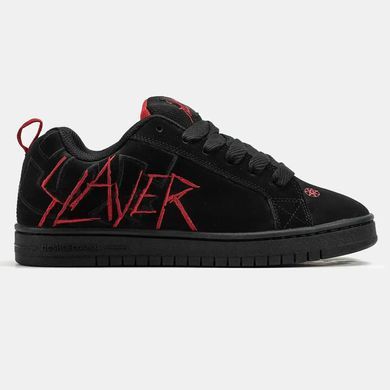 DC x Slayer Court Graffik Black Red
